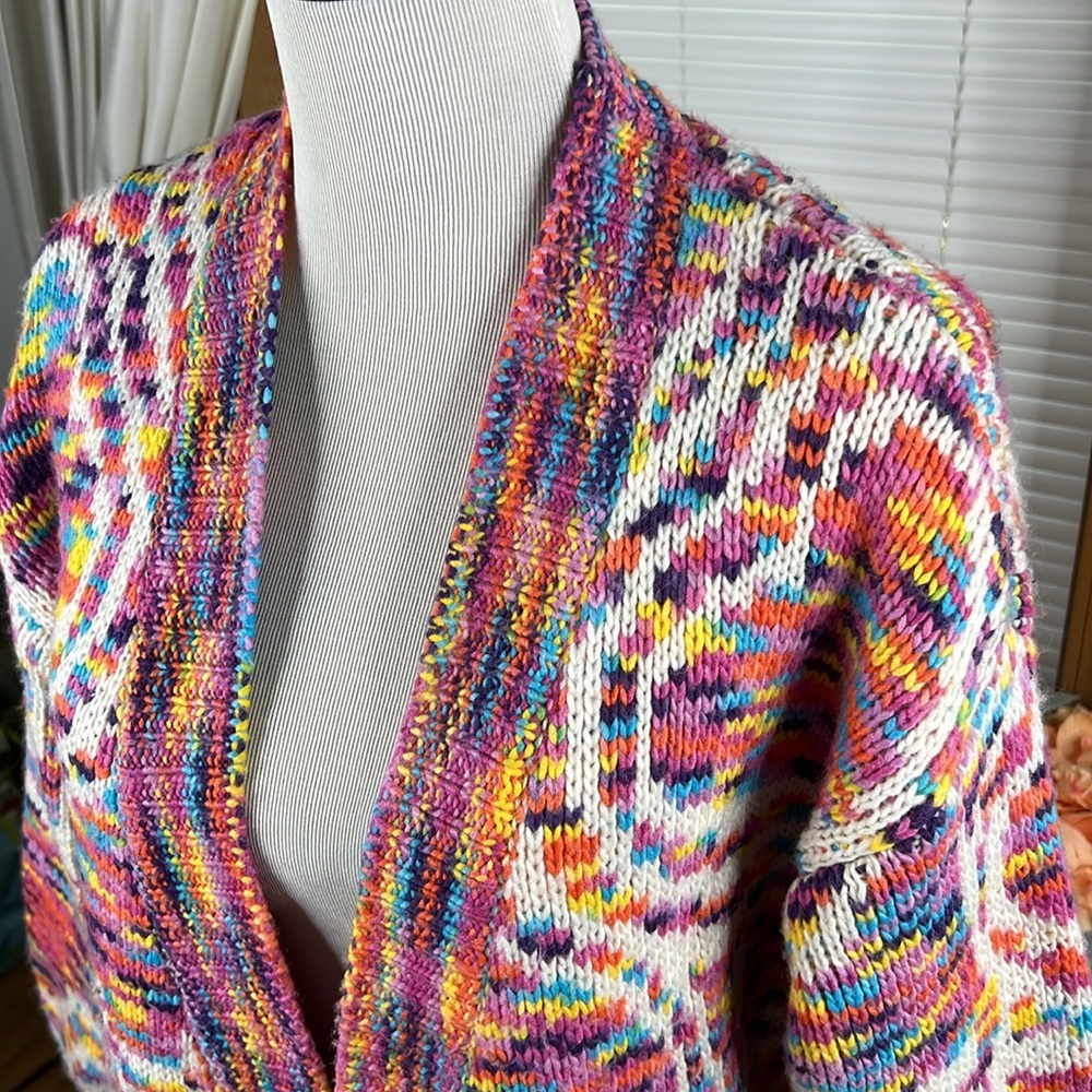 FARM Rio Multicolor Knit Cardigan - Picture 3 of 7